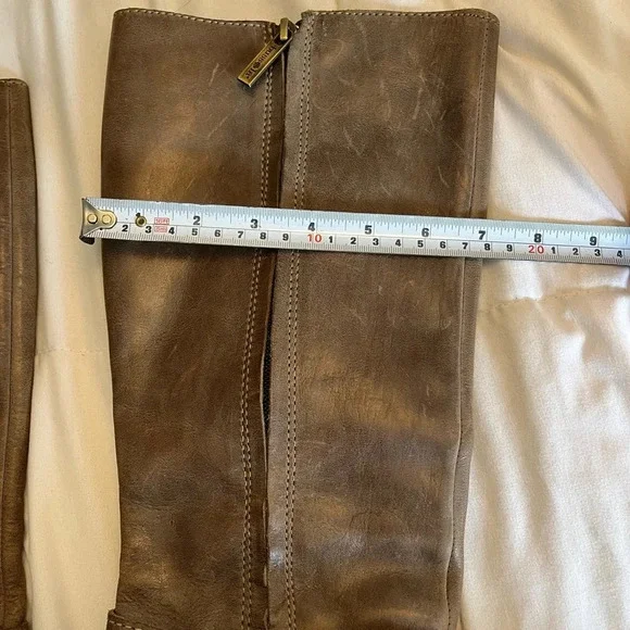 Bussola Women Woodville
Tall Boots with Metal  Ring Detail Size Euro 39/9 - Picture 12 of 16